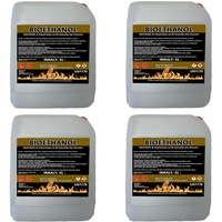 Antiviron Bioethanol 96,6% Premium 1Liter bis 30Liter Ethanol für Tischkamin, Kamin & Gartendeko für Draußen - Rauch- und Rußfrei aus Mais (Bioethanol, 1 x 20Liter)