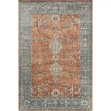 Bamyum Soliel Bedruckter 160x230 Teppich Chenille-Druck Maschinell Hergestellt 160 x 230 cm (160 x 230 cm)