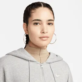 Nike Sportswear Phoenix Fleece Oversized Kapuzenjacke Damen 063 dk grey heather/sail L