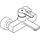Grohe Lineare Einhand-Wannenbatterie Supersteel