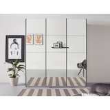 RAUCH Schwebetürenschrank »Oteli«, mit Spiegelfront, inkl. Wäscheeinteilung mit 3 Innenschubladen, grau