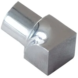 Dalsys Inneneck Fliesenschiene Viertelkreisprofil Edelstahl Poliert 8mm, Fliesenprofil