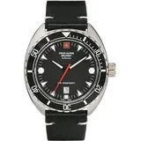 Swiss Alpine Military Analog Quarz Leder 40 mm 7066.1537