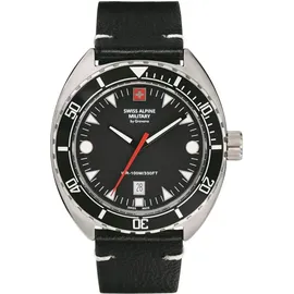 Swiss Alpine Military Analog Quarz Leder 40 mm 7066.1537