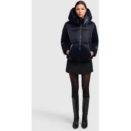 khujo Audrey Shiny Damen Blau XXL