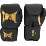 Tapout Boxhandschuhe aus Kunstleder (1Paar) RAGTOWN, Black/Gold, 06 oz, 960010