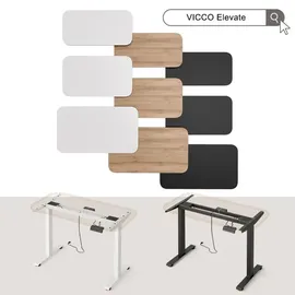 Vicco Höhenverstellbares Schreibtischgestell 57976 2 Motoren 120 x 75