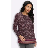 Sieh an! Longshirt Schwarz 46