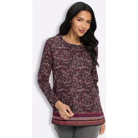 Sieh an! Longshirt Schwarz 46