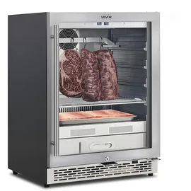 Vevor Trockenreifekühlschrank 45 kg Silber