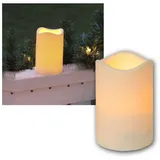 StarTrading LED Kerze Paul 11,5 cm beige