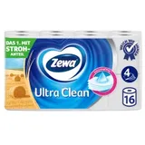 Zewa Ultra Clean Toilettenpapier 4-lagig 16 Rollen
