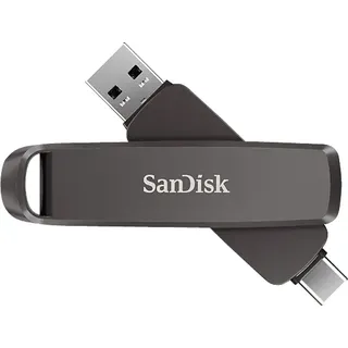 SanDisk Extreme PRO® Dual Drive USB Stick, 256 GB, 1000 Mbit/s, Schwarz