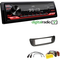 JVC KD-X182DB MP3 DAB+ USB 1-DIN Autoradio für Nissan Almera Tino 2000-2003