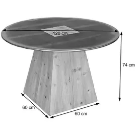 MCW MCW-L76 Ø 120 cm braun