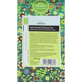 Herbaria Anis-Fenchel-Kümmel Kräutertee 200 g