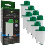 Filterlogic CFL-902B | 8er Pack - Wasserfilter kompatibel mit Philips Saeco CA6702/10 CA6702/00 CA6702 Brita Intenza+ Wasserfilterkartusche Wasserfilterpatrone für Kaffeevollautomat Kaffeemaschine