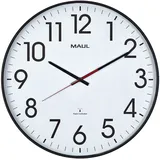 Maul Funkwanduhr MAULclimb weiß schwarz