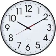 Maul Funkwanduhr MAULclimb weiß schwarz