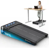 Sportstech Laufband sPad500 | Treadmill bis 8 km/h | 19% Steigung Schwarz