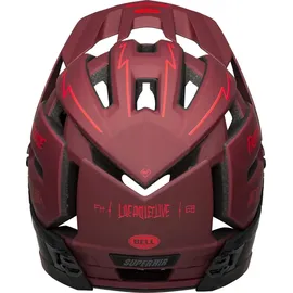 Bell Super Air R Spherical 58-62 cm matte red/black fasthouse