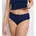 High-Waist-Slip 2 St Navy Blau XL