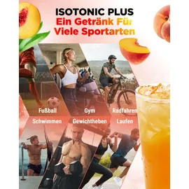 Vit4ever Isotonic Plus Eistee Pfirsich Drink 1050 g