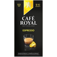 Café Royal Espresso, Kaffee, Röstkaffee, Kaffeekapseln, Nespresso Kompatibel, 10 Kapseln