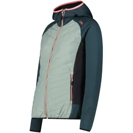 CMP Damen Kapuzensweater, grün - D36