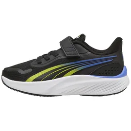 Puma Pounce Lite Kinder Black/Lime Smash/Royal Sapphire 33