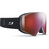 Julbo Razor Edge Reactiv 0-4 High Contrast Skibrille (Größe XL, schwarz)