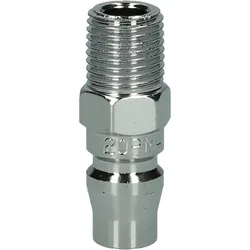 KS Tools Metall-Stecknippel, 1/4"AG, Asien - 999.9089