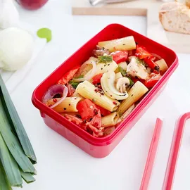 Emsa Frischhaltedose rot 5,8 cm hoch 0,55 l