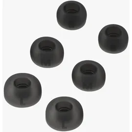 kwmobile 6x Polster kompatibel mit JBL Tune Buds - 3 Größen - Silikon Ohrstöpsel In-Ear Kopfhörer