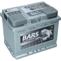BARS PLATINUM Starterbatterie 12V 55 Ah 550A ersetzt 52Ah 54Ah 58Ah 60Ah 62Ah