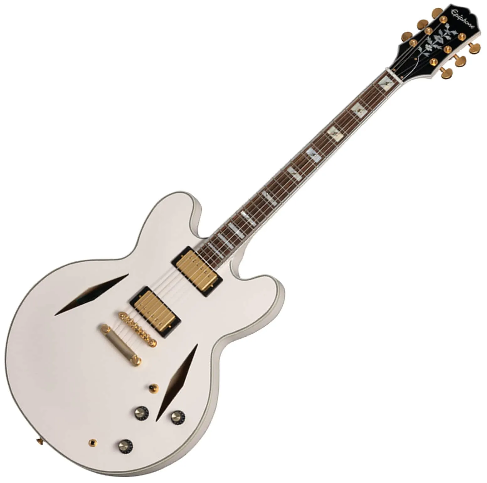 Epiphone Emily Wolfe "White Wolfe" Sheraton Aged Bone White