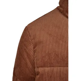 URBAN CLASSICS Boxy Corduroy Puffer Jacke Orange 2XL