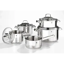 WMF Belmonte Topf-Set 5-tlg. 3 x Fleischtopf + Bratentopf + Stielkasserolle