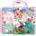 Avenir 6301895 Ausmalspiel Fantasiegarten, 4in1 Aktivitätenbuch, DIY Kreativ-Set mit Ausmalbildern, Stempel, Schablonen und Rätselspielen, für Kinder ab 3 Jahren