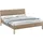 Home Affaire Bettgestell Nord Eichefurnier 165 x 205 cm Beige