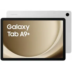 Samsung Aktion % | Galaxy Tab A9+ 64GB WIFI Silber +Samsung Book Cover 11" / WUXGA Display / Octa-Core / 4GB RAM / 64GB Speicher / Samsung Book Cover für Galaxy