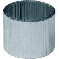Bellissa Rasenkante kleine Welle 500 x 14 cm silber