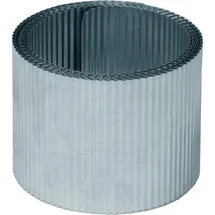 Bellissa Rasenkante kleine Welle 500 x 14 cm silber
