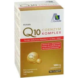 Avitale Coenzym Q10 100 mg Kapseln 120 St.