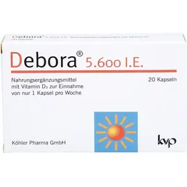 Köhler Pharma Debora Vitamin D Kapseln 20 St.