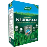 Westland Smart Green Neueinsaat, 2,5 kg, 100 m2 – Rasensamen zur Neusaat und Revitalisierung, Gras-Saat mit Startdünger