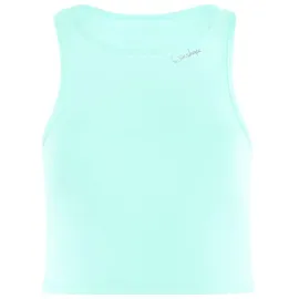Winshape Damen Functional Light and Soft Cropped Tanktop AET135LS T-Shirt, Delicate-Mint, XS