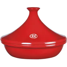 Emile Henry Tajine 32 cm rot