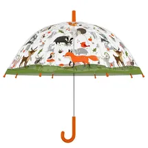 Esschert Design KG261 Kinder-Regenschirm mehrfarbig, transparent,