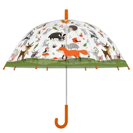 Esschert Design KG261 Kinder-Regenschirm mehrfarbig, transparent,